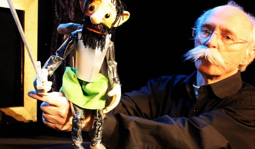 Poppentheater in het Cultureel Centrum. Foto: Poppentheater Jacobus Wieman.