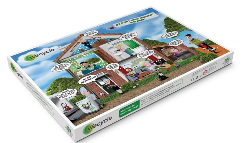 <p>Snelle inleveraars van afgedankte apparaten en lampen (e-waste) ontvangen bij de gemeentelijke milieustraat een gratis Wecycle Recycle puzzel </p>