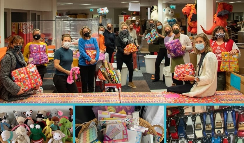 <p>De Ladies’ Circle Voorschoten kwam Sintvoorieder1 een handje helpen en mooie donaties van Voorschotense inwoners. Foto: PR </p>