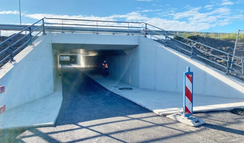 <p>Nieuwe deel van de tunnel, het tweede deel achterin in het oude deel dat wordt opgeknapt en voorzien van daglichtopeningen. </p>