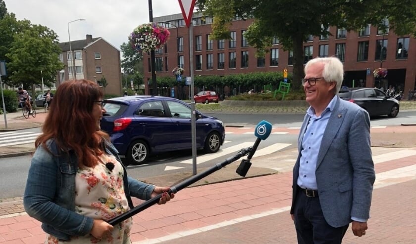 Wethouder Marcel Cramwinckel werd vandaag door Hart van Nederland geïnterviewd. Foto: VSK