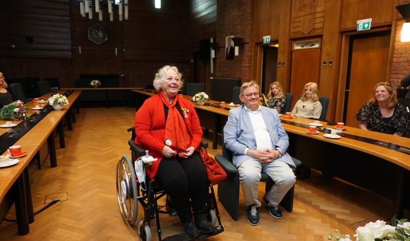 <p>Een koninklijke onderscheiding voor Helga Dulfer. Foto: VSK</p>