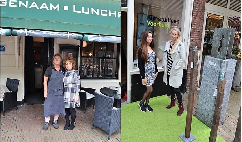 Shamie en Monique, Enas en Lisette Krul (foto: Inge Koot).