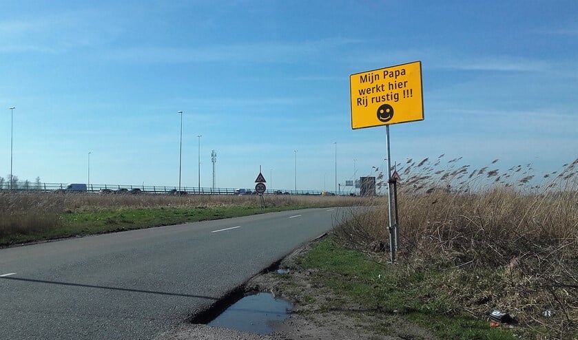 Het moge duidelijk zijn dat je hier ook gewoon normaal moet rijden (foto: Addie Timmer).
