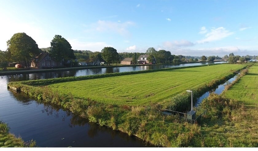 <p>De locatie waar Vlietvoorde moet komen op het gebied tussen de Vliet en de Veursestraatweg (archieffoto).</p>