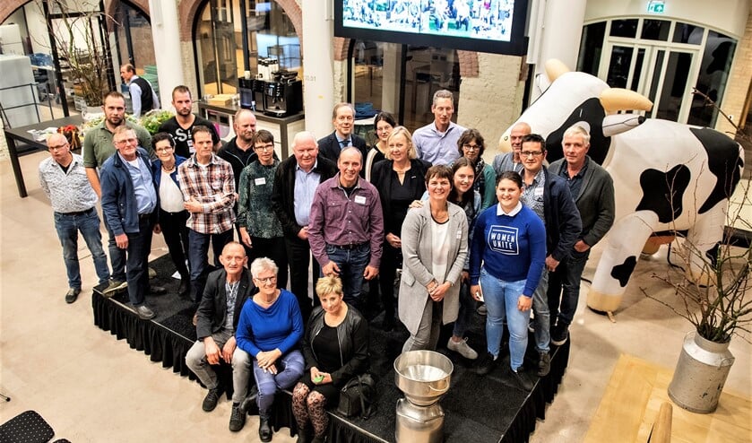 Voor de presentatie van de documentairereeks waren onder meer de hoofdrolspelers en hun familie uitgenodigd (foto: Michel Groen).