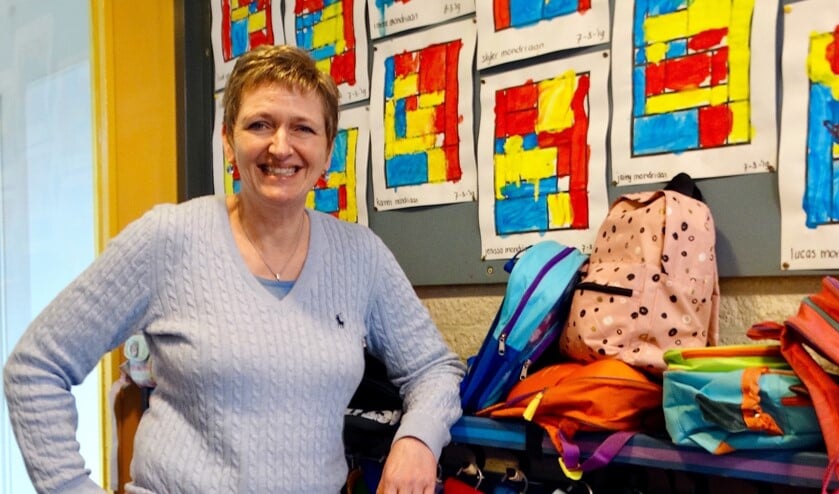 Astrid juicht het toe dat de overblijfkinderen minstens een keer per week iets creatiefs mogen doen.