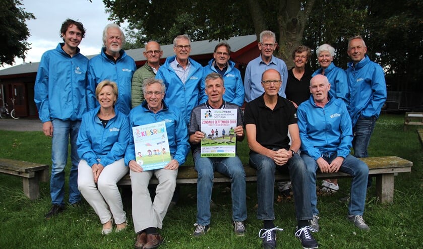 Het kernteam dat de Halve Marathon Oostland organiseert.