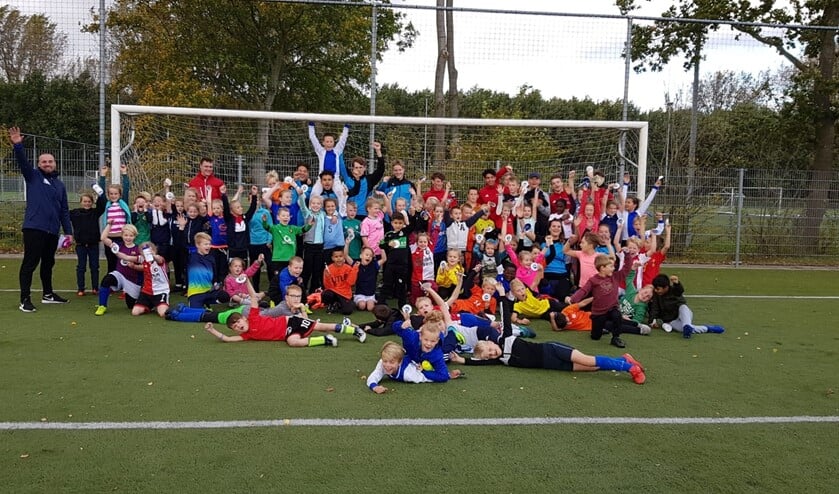 <p>De kinderen hadden een mooie, sportieve dag!</p>