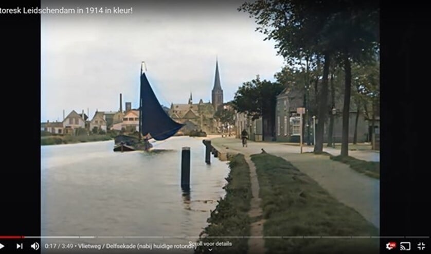 <p>Oude filmbeelden van Leidschendam (toen nog Veur) in 1914, ingekleurd door Ricks Film Restoration.</p>