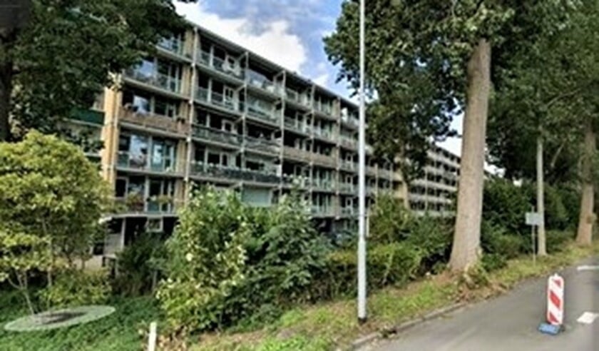<p>De flats aan de Burgemeester Keijzerlaan langs de Noordsingel in Leidschendam (foto: Streetview).</p>