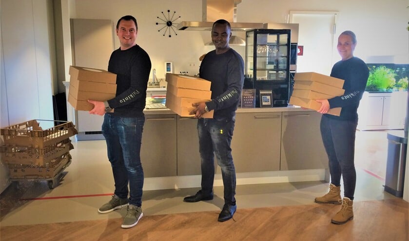 <p>De lunchpakketjes worden bezorgd bij WZH Vliethof (foto: pr WZH).</p>