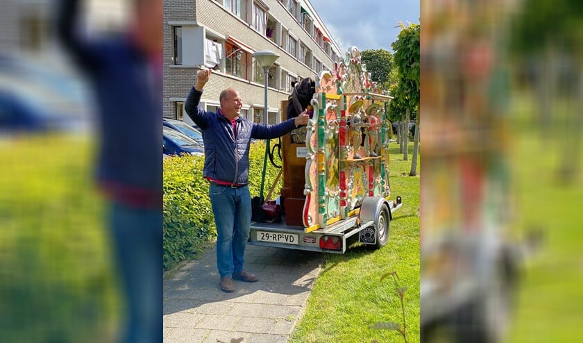 Hiddo van Os uit Hazerswoude maakte er een groot feest van.