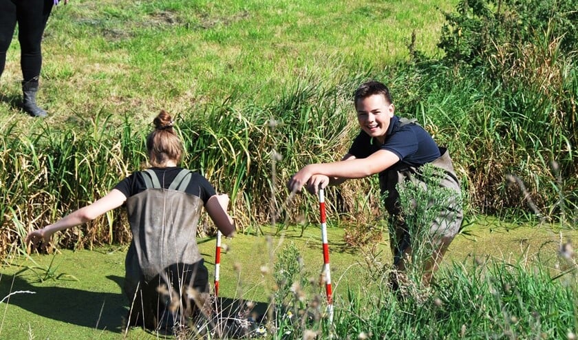 Uitdagende en leuke lessen van Wellant Westvliet op Buitenplaats Molenwei met na afloop slootje springen (foto: pr Wellant Westvliet).