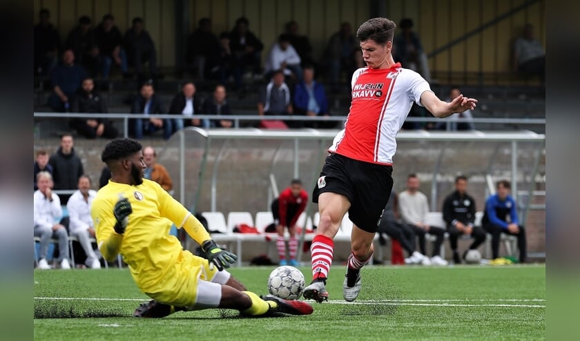 <p>RKAVV - VUC: Den Haag in de voorbereiding op het verloren seizoen 2020/2021. Ook op zaterdag gaat RKAVV prestatievoetbal leveren (foto: Hans van der Valk).</p>