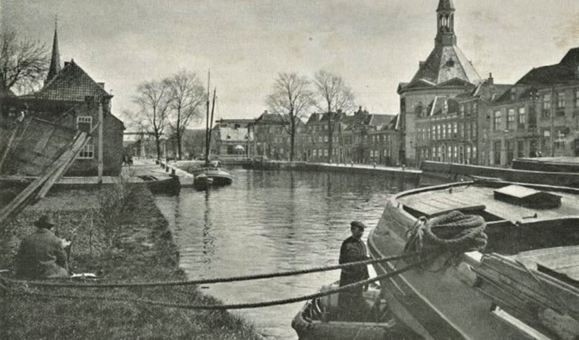 <p>Zicht op Leidschendam in 1920 (foto C. Steenbergh).</p>