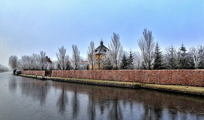 <p>Huygens' Hofwijck in de winter (foto: Charles Groeneveld).</p>