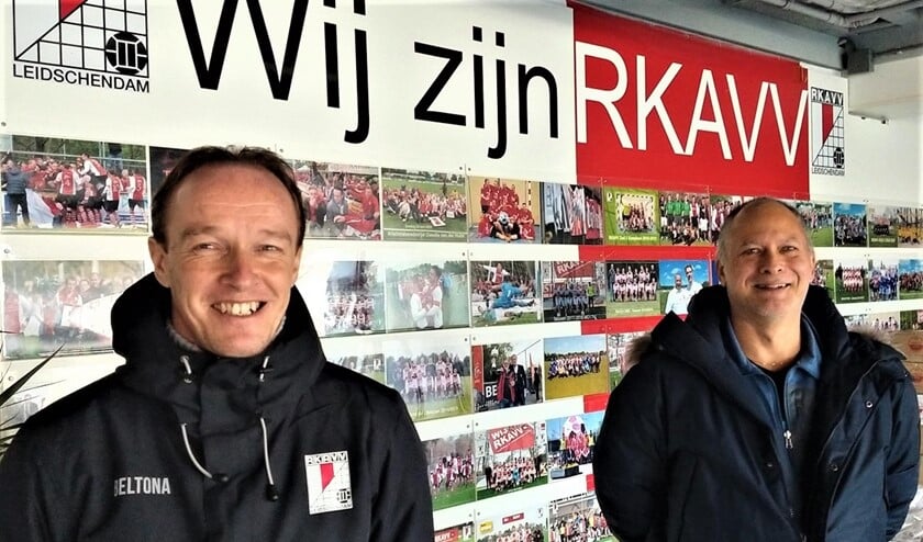 Links Patrick van Pruijssen en rechts Marcel Riemen (foto: Jelle Abma).