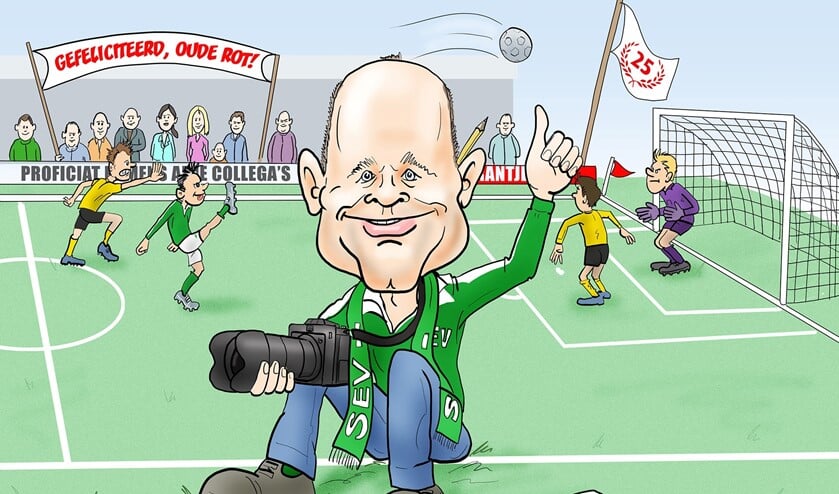 Alexander Wagener is al ruim 25 jaar als sportverslaggever werkzaam bij en voor Het Krantje.