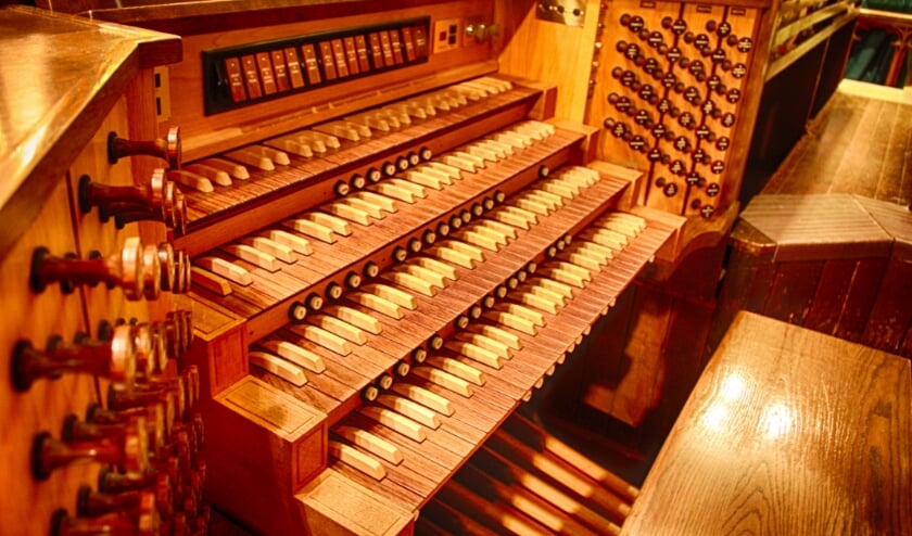 De foto is niet van het betreffende orgel in Numansdorp (-red.)