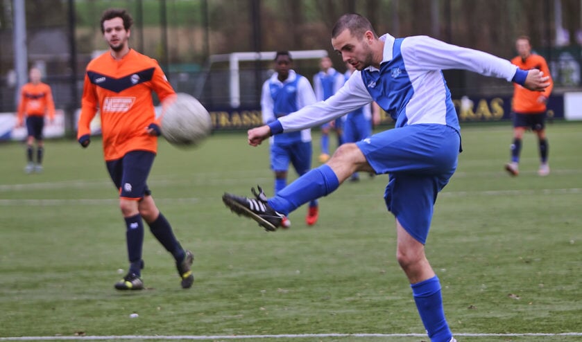 SCO'63 werd zaterdag matchwinnaar van de derby met Simonshaven. Fotografie: Peter de Jong
