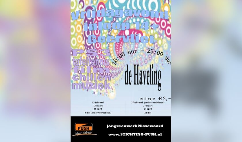 Inloopavond in de Haveling.