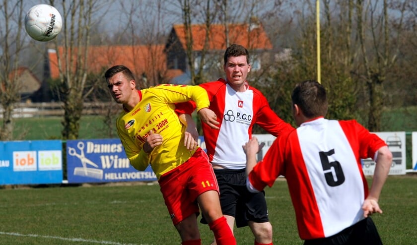 OHVV heeft zich tegen Abbenbroek klaar gestoomd voor de topper tegen Excelsior '20. Foto Theo van Kralingen.