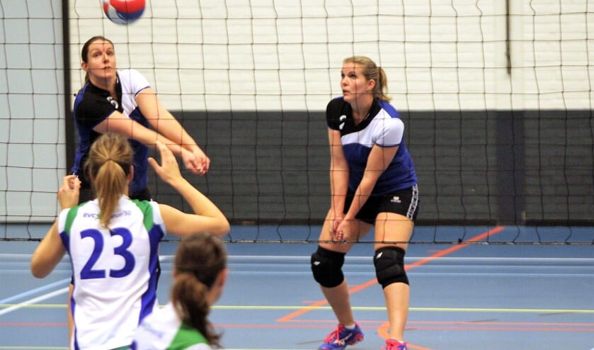 De volleybalsters van Bernisse hebben in de Drenkwaard volledig uitgehaald tegen RVC/Libanon '50.