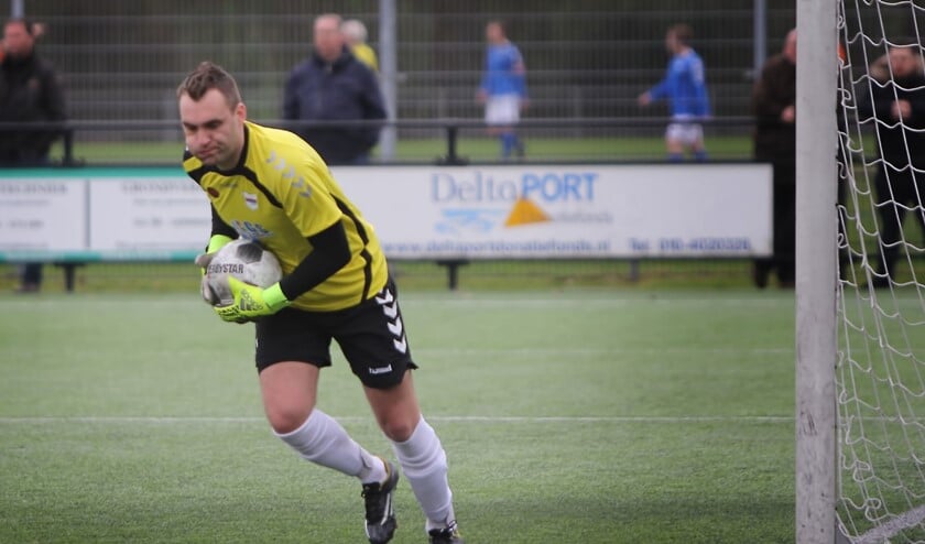 Doelman Kevin Rijsdijk pakte zaterdag met SC Botlek de periodetitel en wil graag hogerop gaan spelen.