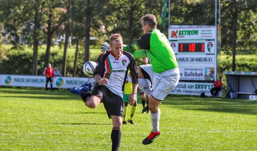 Brian van Dam was met zijn ploeg laat wakker in het duel met Vierpolders.
