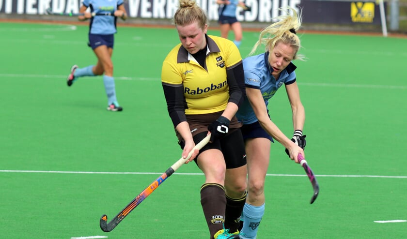 De dames van HV Spijkenisse wisten zondag te competitie te hervatten met een zege bij HC Voorne.