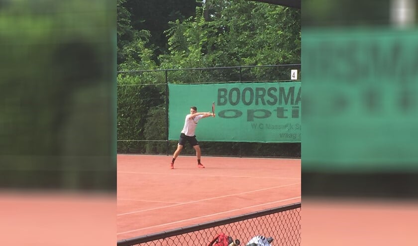 Toine Bisscheroux was zondag de sterkste bij het open toernooi van De Hartel. Foto: Yvonne van Arnhem