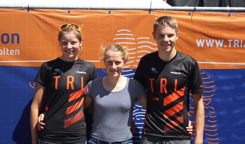 Kim van 't Verlaat, Marije Hijman en Joey van 't Verlaat.