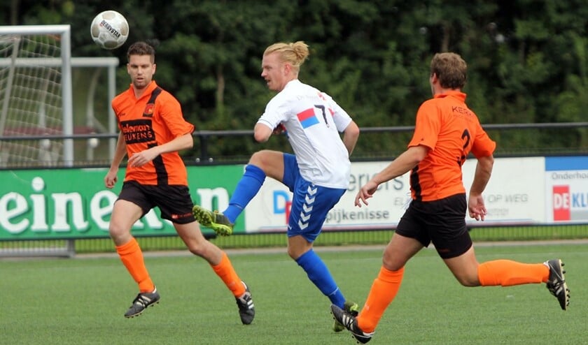 Jorn Berkelaar scoorde zaterdag één van de treffers van SC Botlek tegen Melissant.