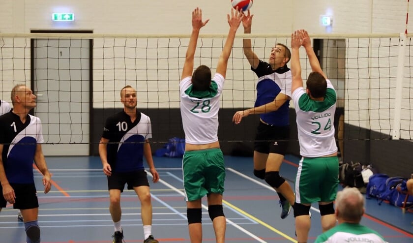 De volleyballers van Bernisse waren zaterdag met 4-0 te sterk voor Vollido.
