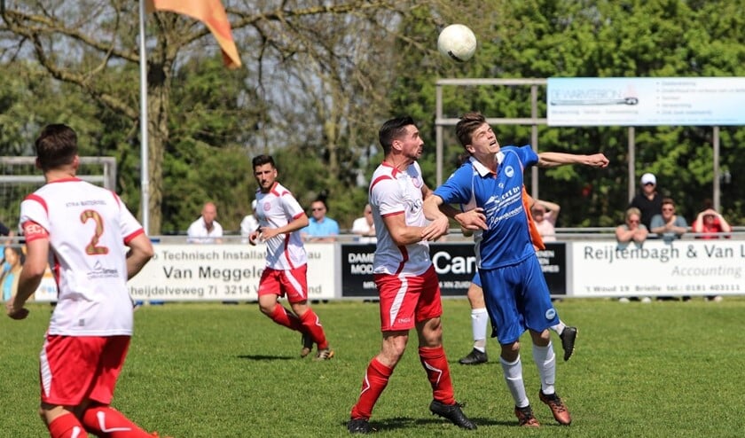 Zuidland was zaterdag met 5-0 te sterk voor SSS, dat degradeerde.