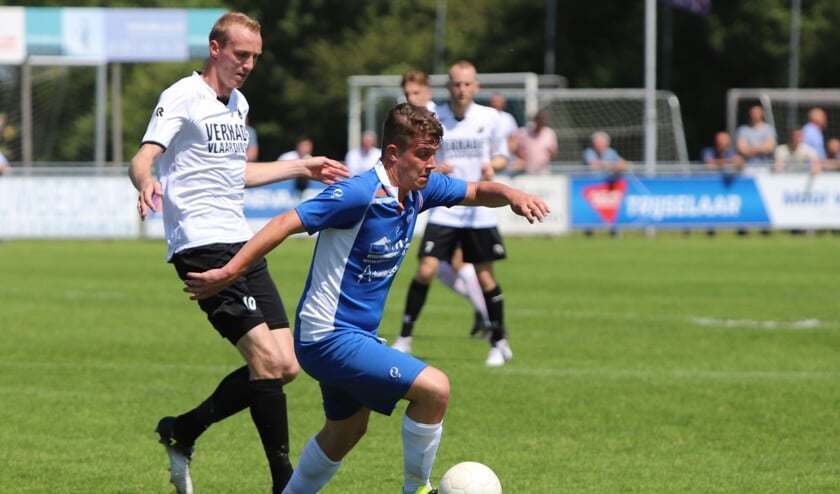 Zuidland had het moeilijk tegen DVO'32. Strafschoppen zorgden voor de beslissing.