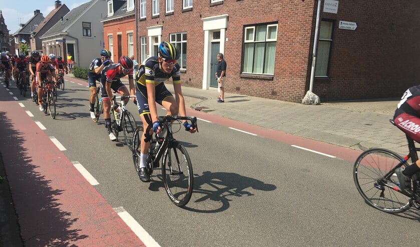 Ronnie van Sintmaartensdijk besloot een goed NK voor junioren voor zijn ploeg WWV met een dertiende plaats. Foto Dan Rolandus