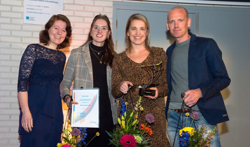 De onderwijsprijs wordt jaarlijks uitgereikt aan innovatieve projecten op scholen die verbonden zijn aan Stichting Lucas Onderwijs.