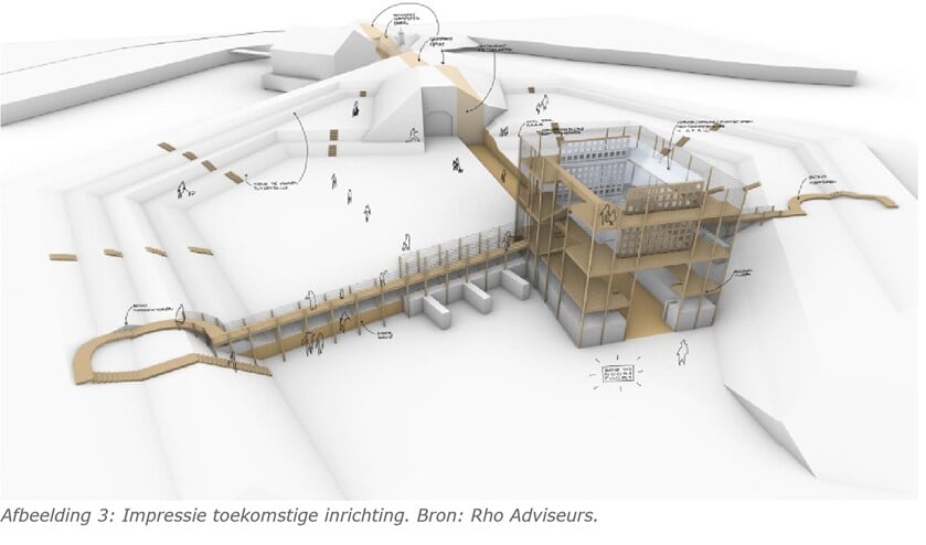<p>Ruimtelijke impressie van de toekomstige inrichting door Rho adviseurs: </p>