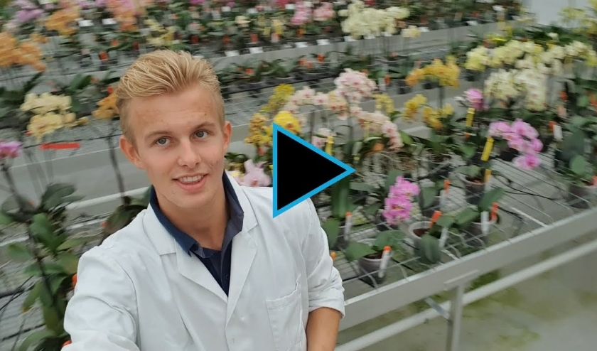 Clemens Dijkxhoorn (Sion), winnaar Vlog uit de Kas 2019.
