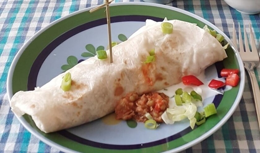 Het wrap gerecht van Amelie