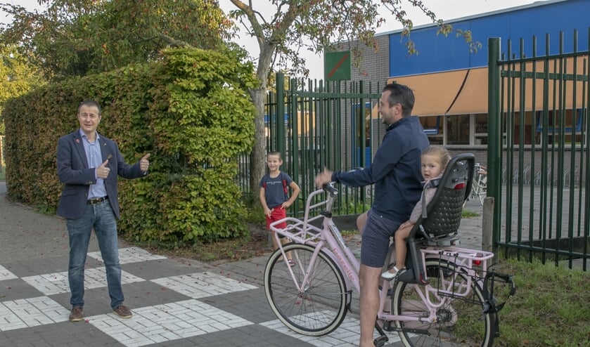 Wethouder Schop op bezoek bij OBS De Kring
