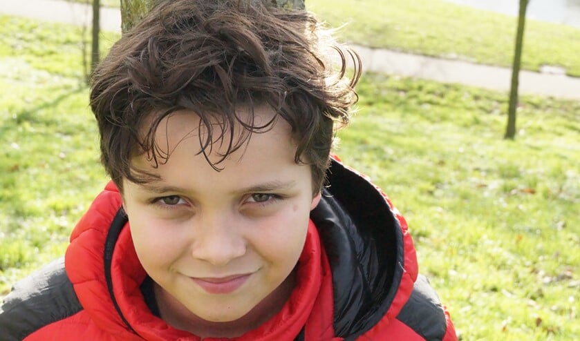 <p>De 10-jarige Rodrigo heeft geen problemen met thuisonderwijs, alleen is zijn moeder wel strenger dan de juf. (Privéfoto)</p>