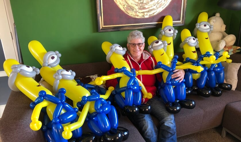 <p>Super leuk, al die Minions van ballonnen! </p>