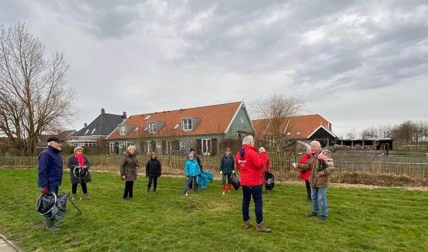 <p>Een blijk van waardering voor deze gezellige groep opruimers. </p>