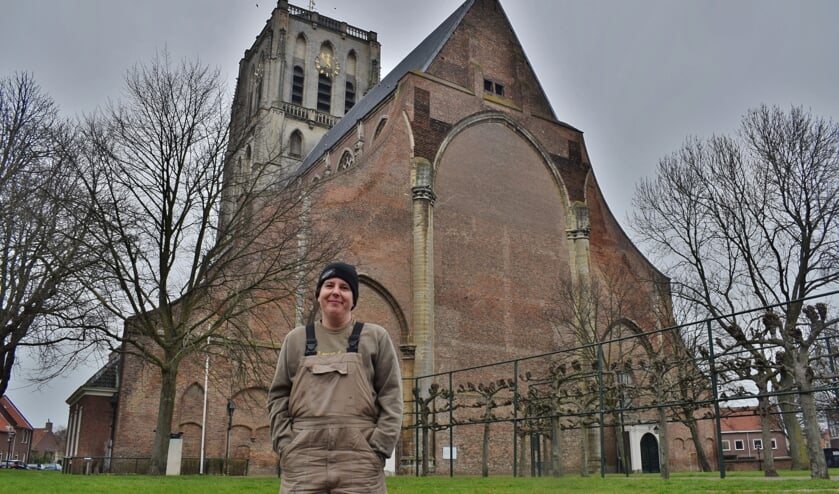 Een foto voor de dom moest het worden; nergens anders