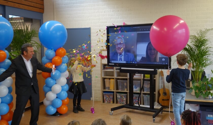 <p>Het lanceringsmoment op basisschool De Vlieten. Foto: (PR)</p>