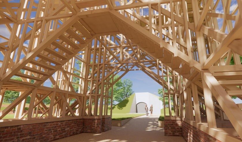 <p>Doorkijk Noordpoort naar Bastion IX. Aan de plannen voor Bastion IX wordt nog gewerkt.</p>