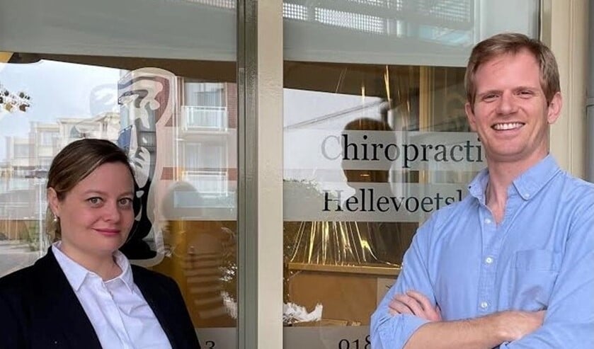 <p>Myriam Delamarre en Alex Johnson de behandelaars in de praktijk in Hellevoetsluis</p>